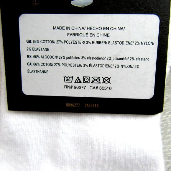 Vans Unisex Retro White Crew Socks Size 9.5-13 (1 Pair) NEW - Picture 9 of 10